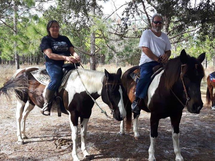 Horseback rides are great for couples!